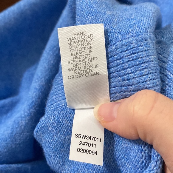 J Jill cotton blend relaxed oversized Crewneck sweater size S - Picture 12 of 13